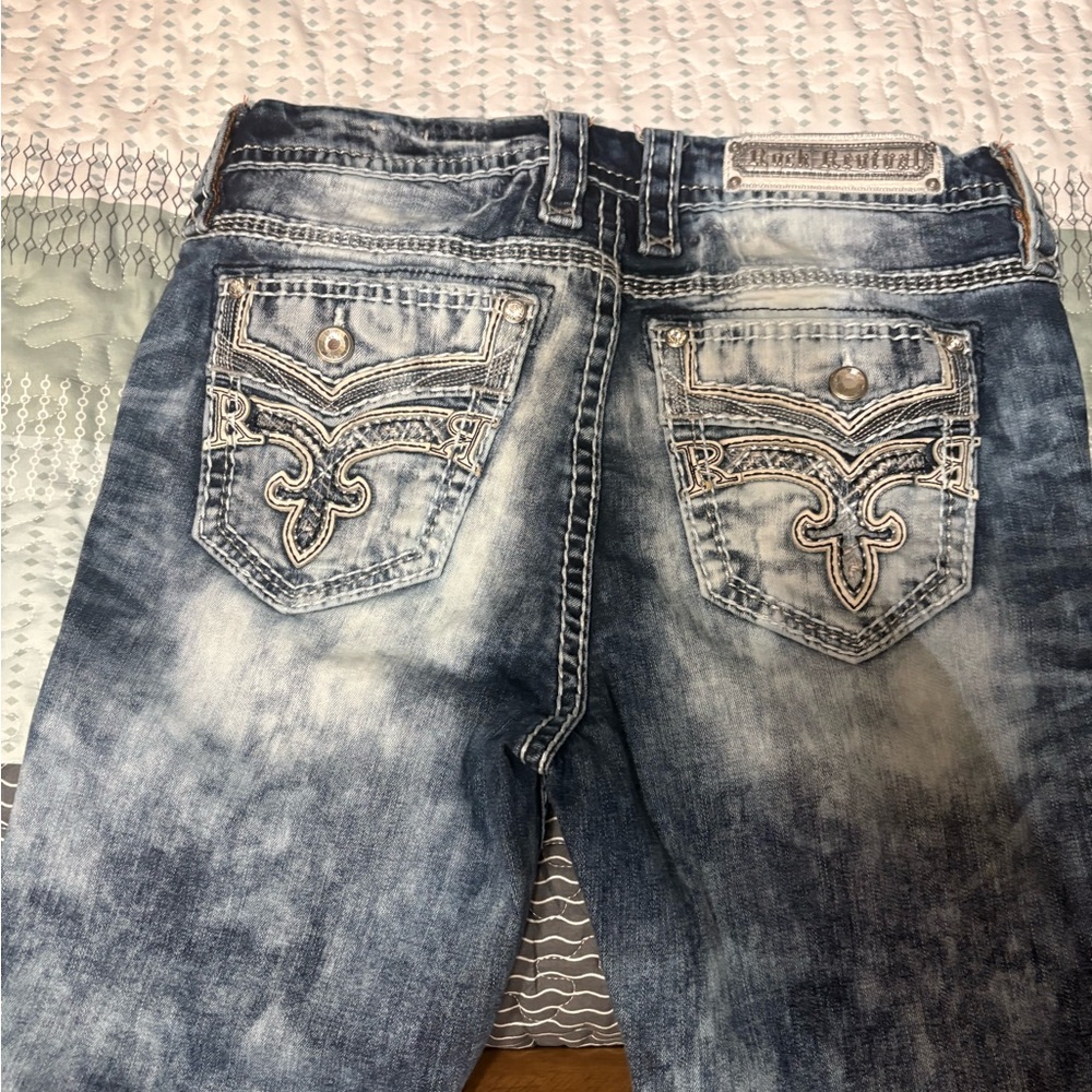 Rock Revival Blue Skinny Jeans